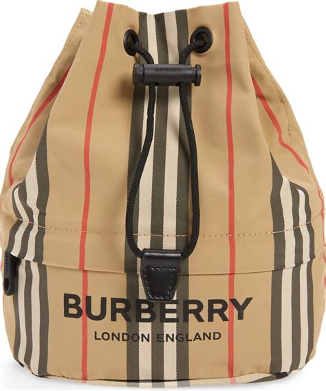 burberry drawcord bucket bag.